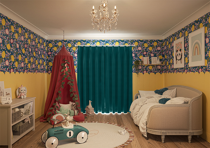 Ultra Luxe Velvet, Deep Teal - Made to Measure Curtains - Image 15